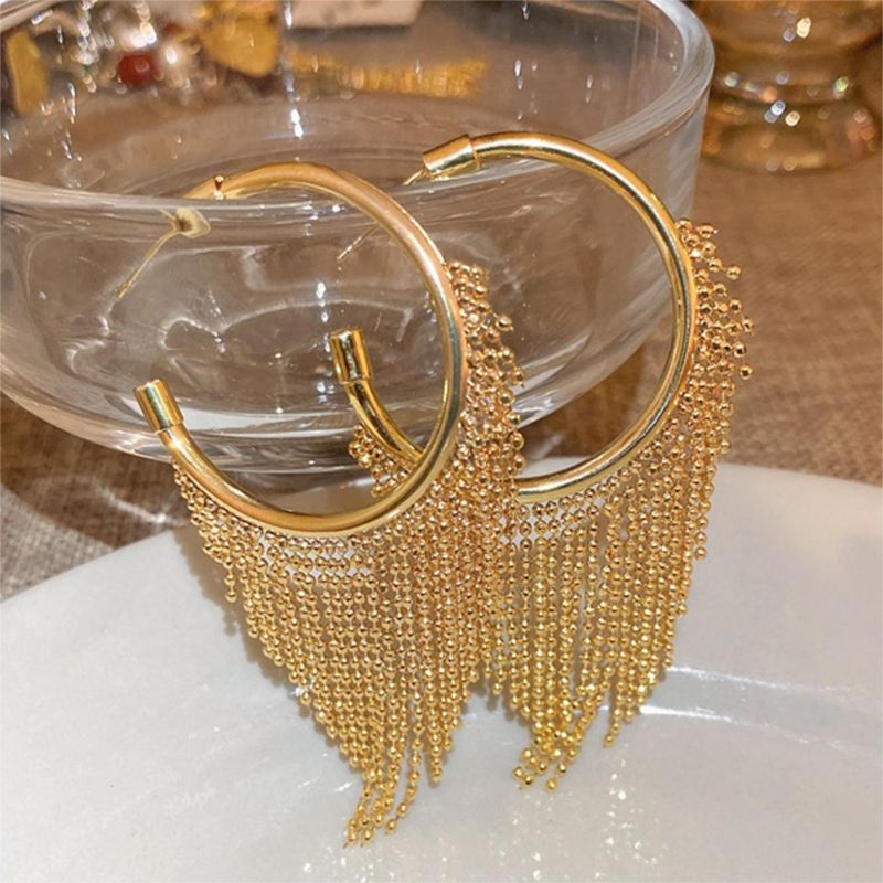Tassel Earrings Boho - Orecchini con nappe orecchini di tendenza