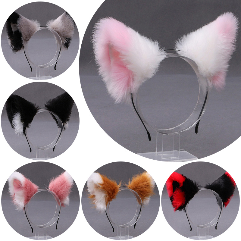 Women Accessories Earrings - Fascia per capelli in peluche con