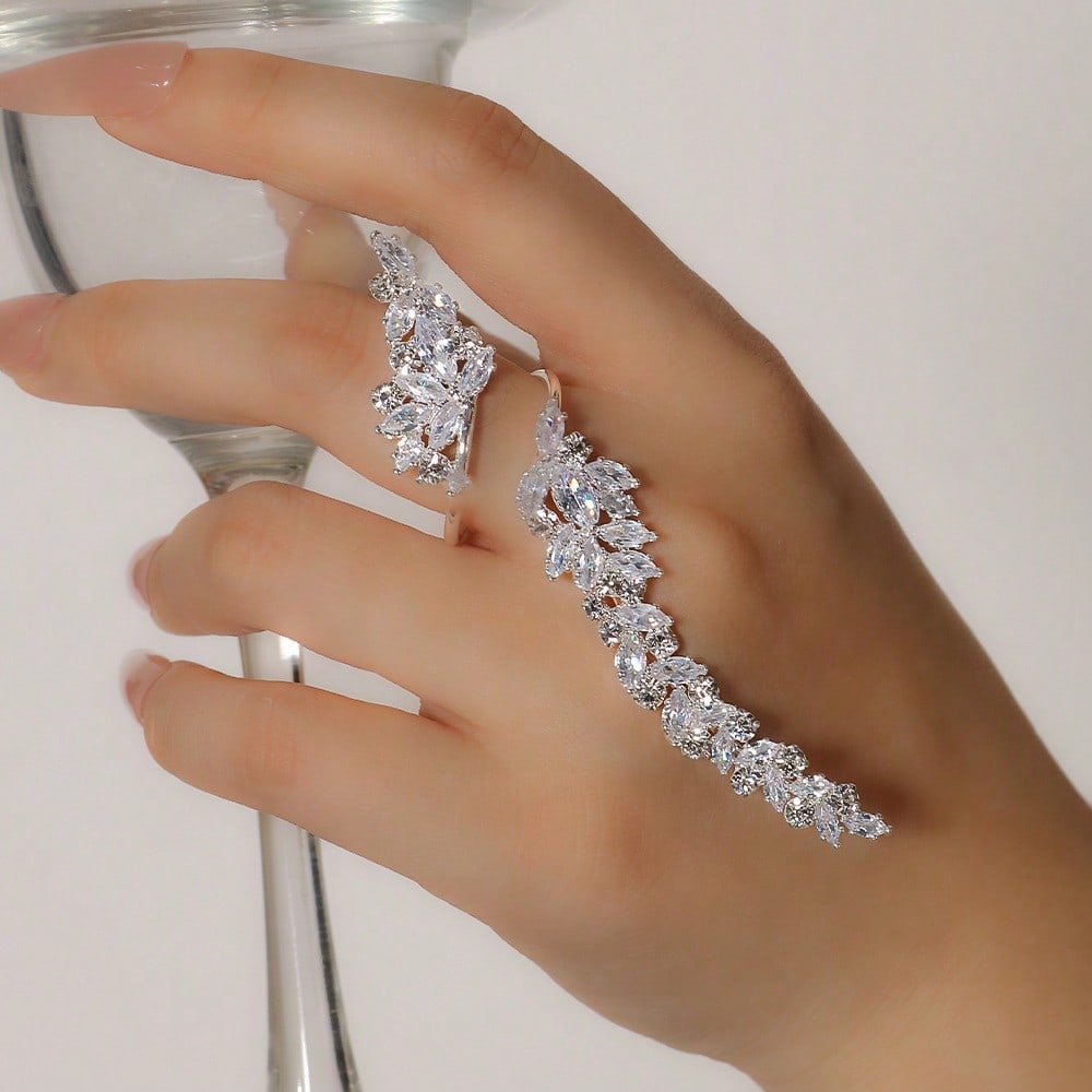 Women'S Accessories Gift Ideas - 1 anello con strass da donna,