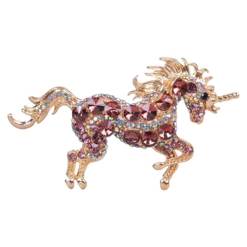 Women'S Accessories Gift Ideas - N0PE Spilla elegante con unicorni per