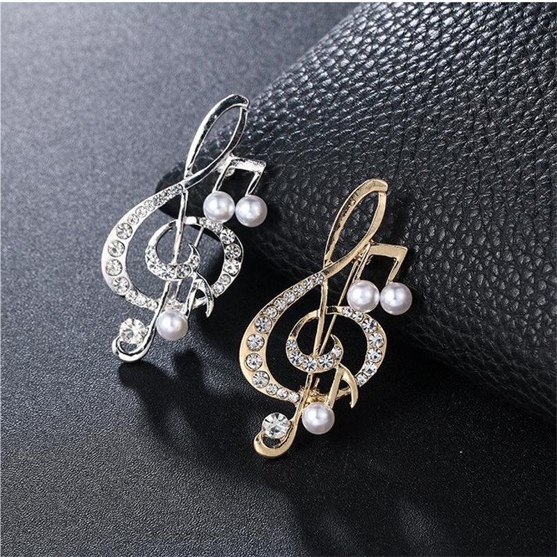 Women'S Accessories Gift Ideas - 1 pezzo elegante spille per note
