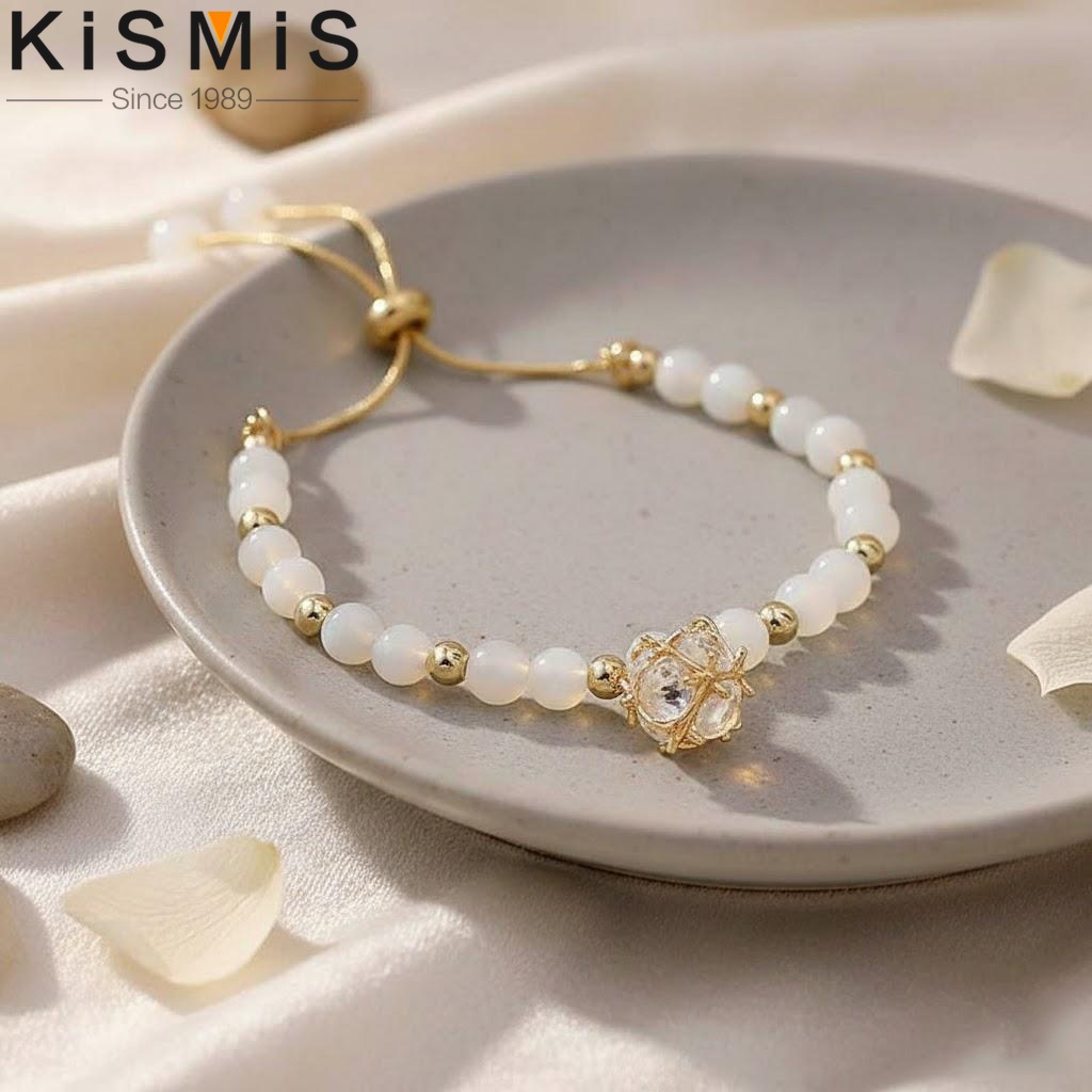Women'S Accessories Gift Ideas - Bracciale con Ciondolo in Opale, Gioiello