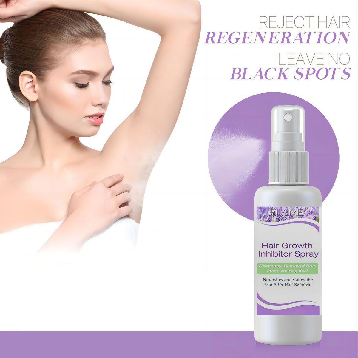 Women Accessories Clearance - Permanente depilazione inibitore Spray barba Bikini