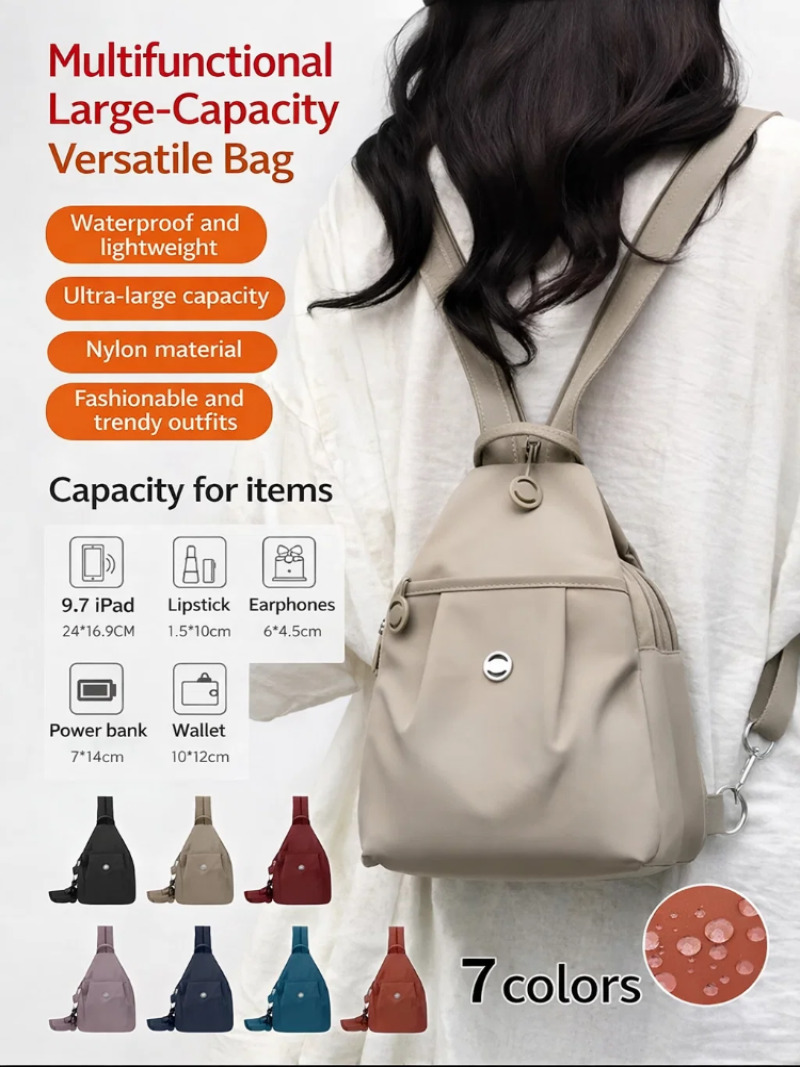 Women Accessories Pouch - Mini zaino leggero da donna, borsa