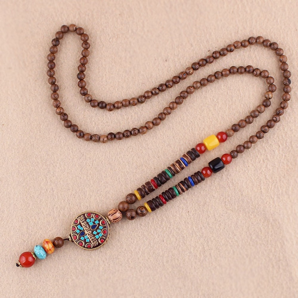 Collana con ciondolo etnico bu - Women Accessories Nepal recensione e prezzo