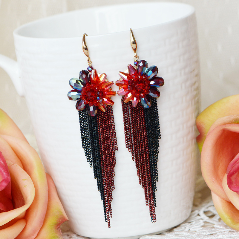 Orecchini con perline di riso  - Tassel Earrings Boho recensione e prezzo