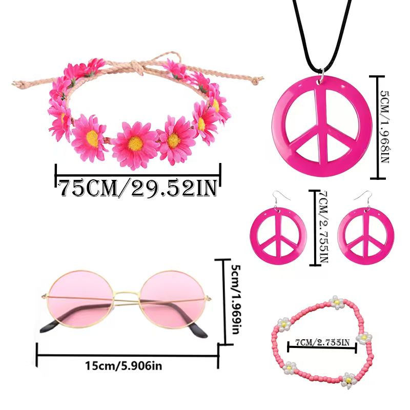 Set di Accessori per Costume H - Women'S Accessories In The 60S recensione e prezzo