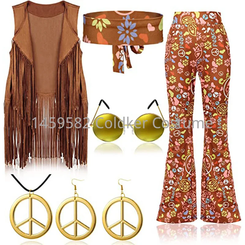 Costume hippie da donna Peace  - Women'S Accessories In The 60S recensione e prezzo