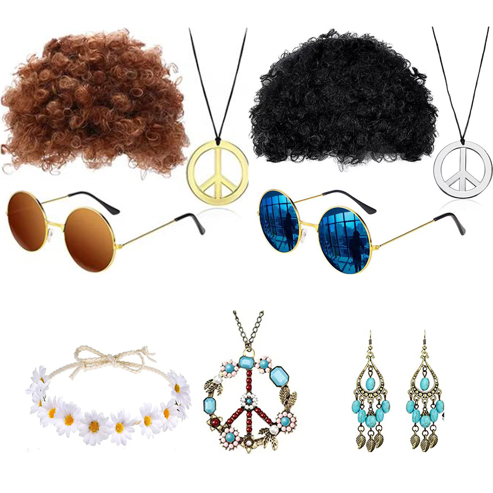 Set di Accessori Hippie Anni ' - Women'S Accessories In The 60S recensione e prezzo