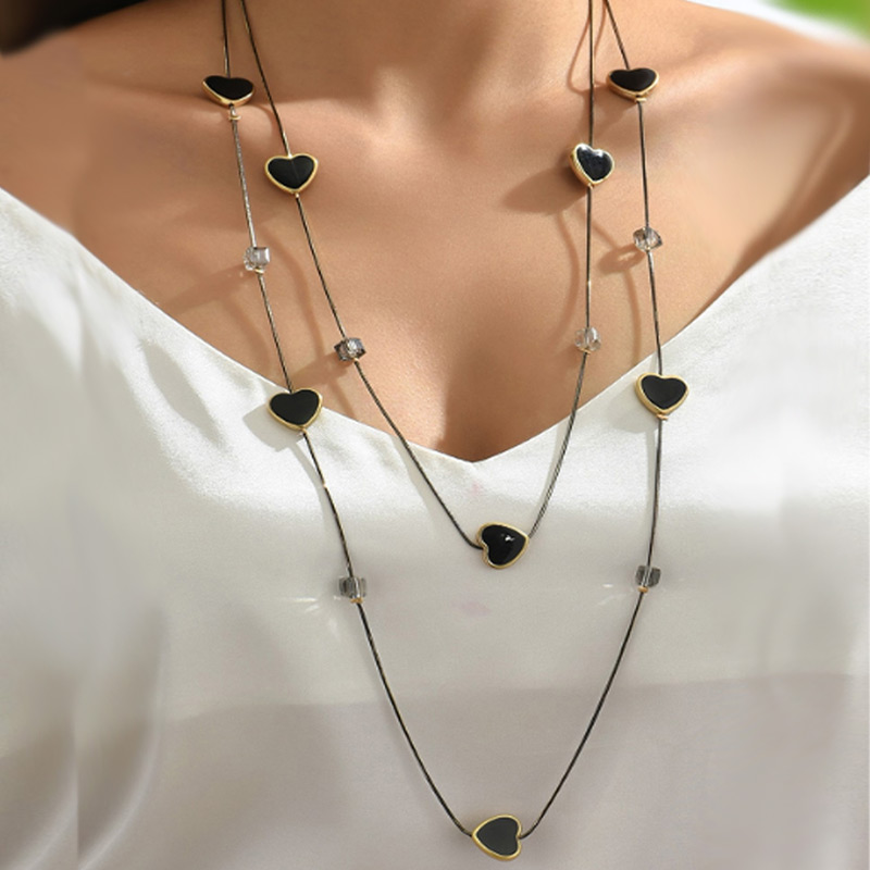 Collane e ciondoli lunghi a ca - Women Jewelry Accessories For Black Dress recensione e prezzo