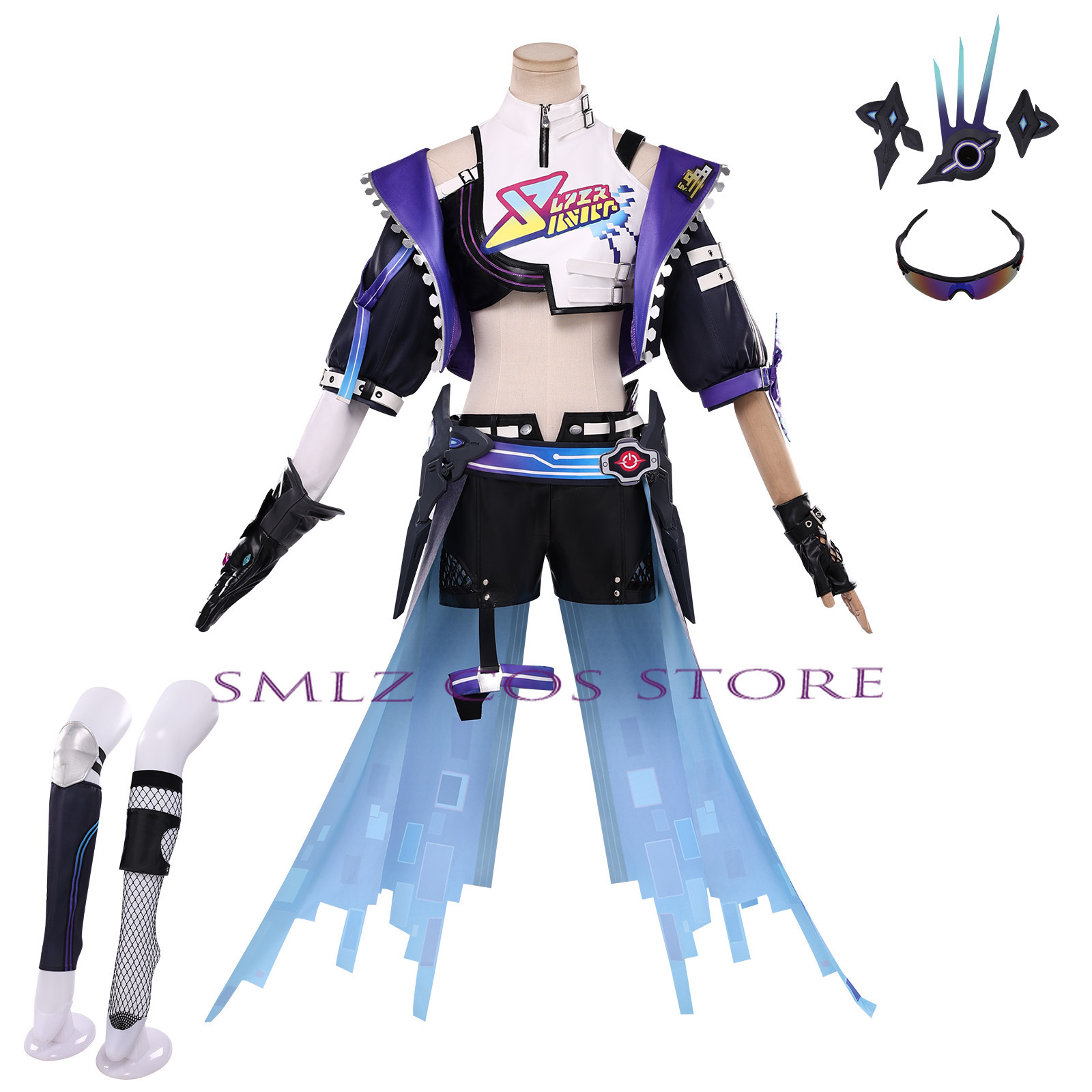 Costume Cosplay Donna Honkai S - Women'S Accessories Clothing recensione e prezzo