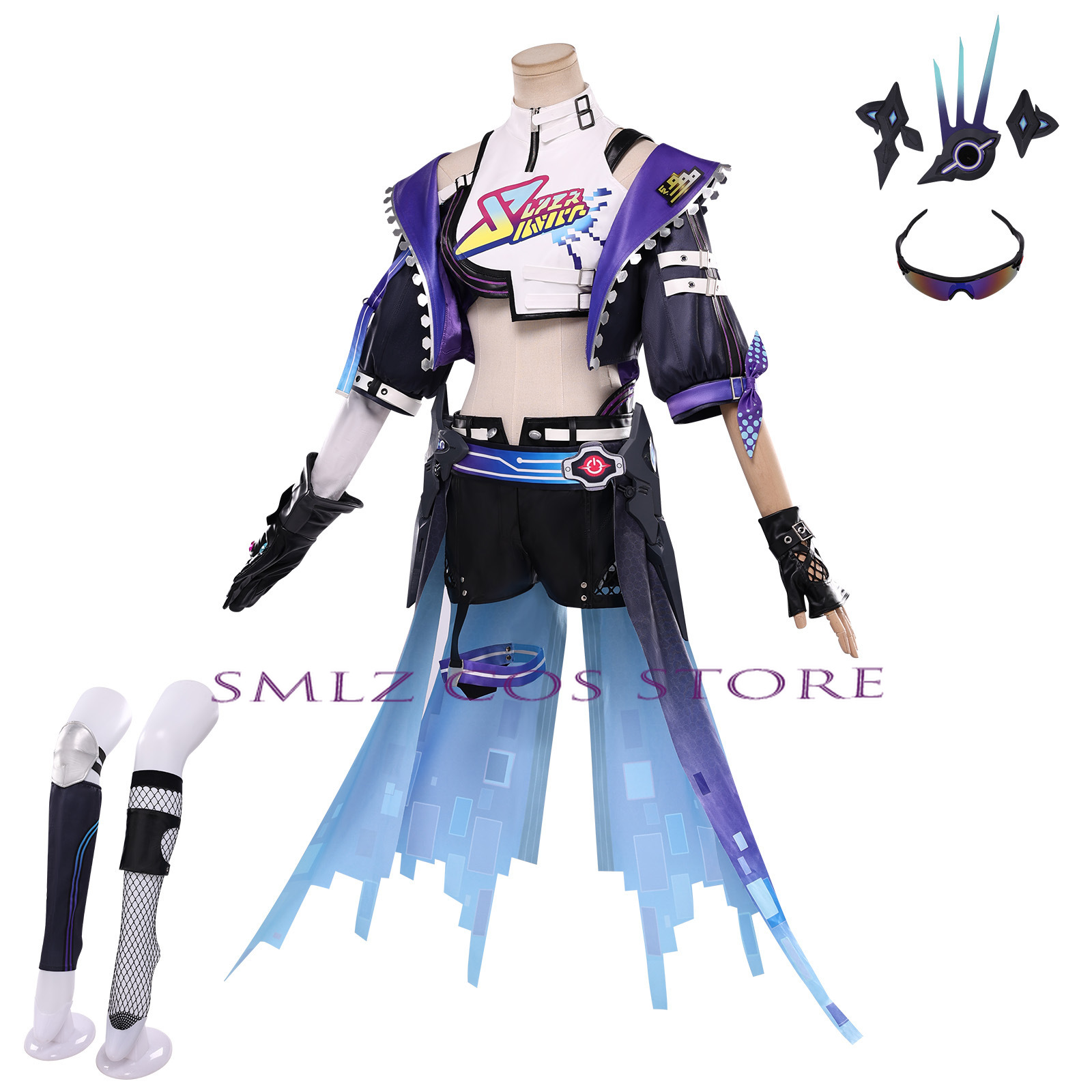 Costume Cosplay Donna Honkai S - Women'S Accessories Clothing recensione e prezzo