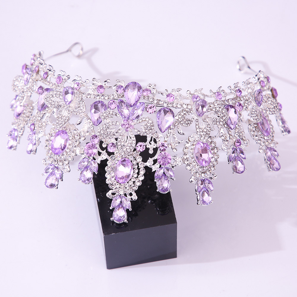 Tiara da sposa barocca con cri - Women Jewelry Accessories For Black Dress recensione e prezzo