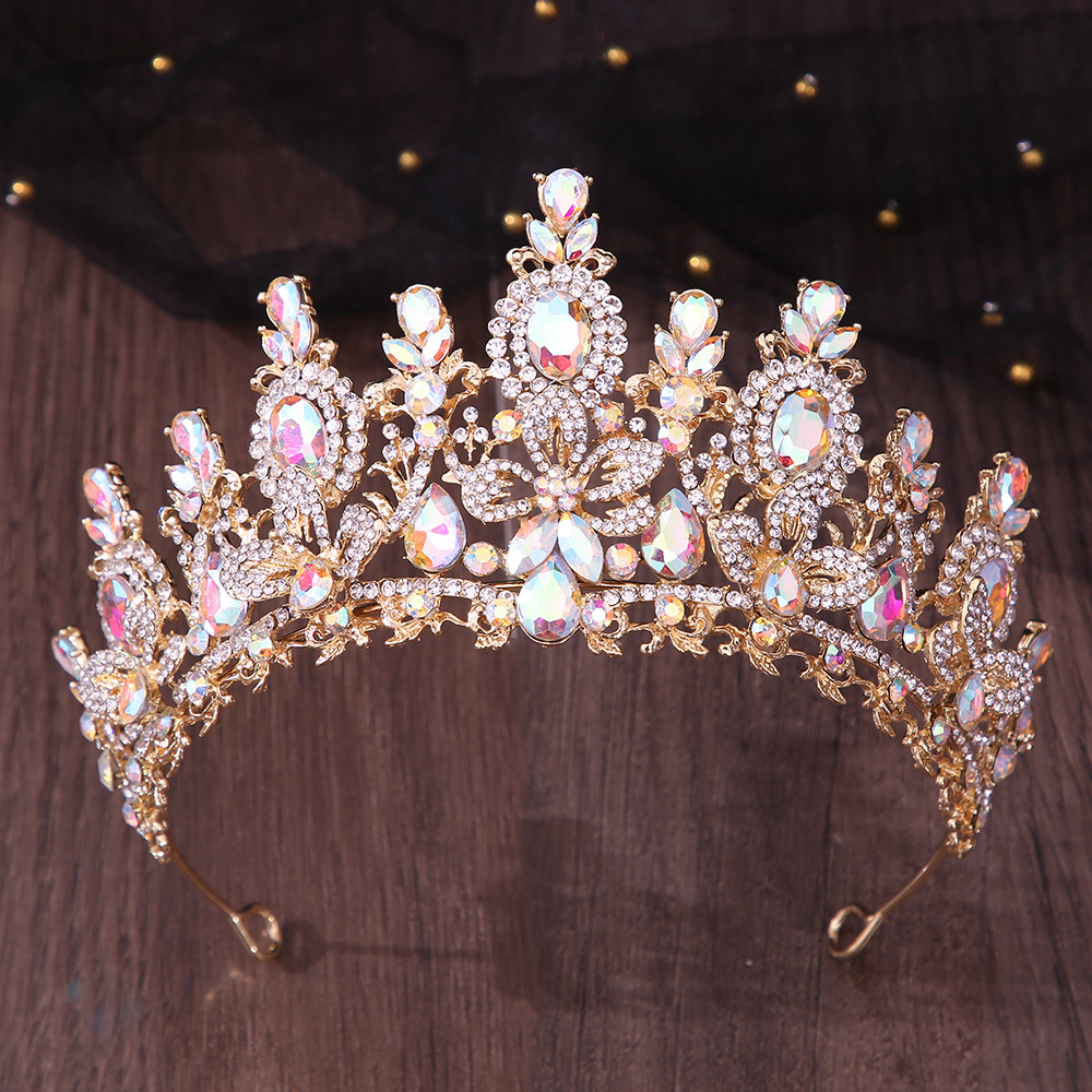 Tiara da sposa barocca con cri - Women Jewelry Accessories For Black Dress recensione e prezzo
