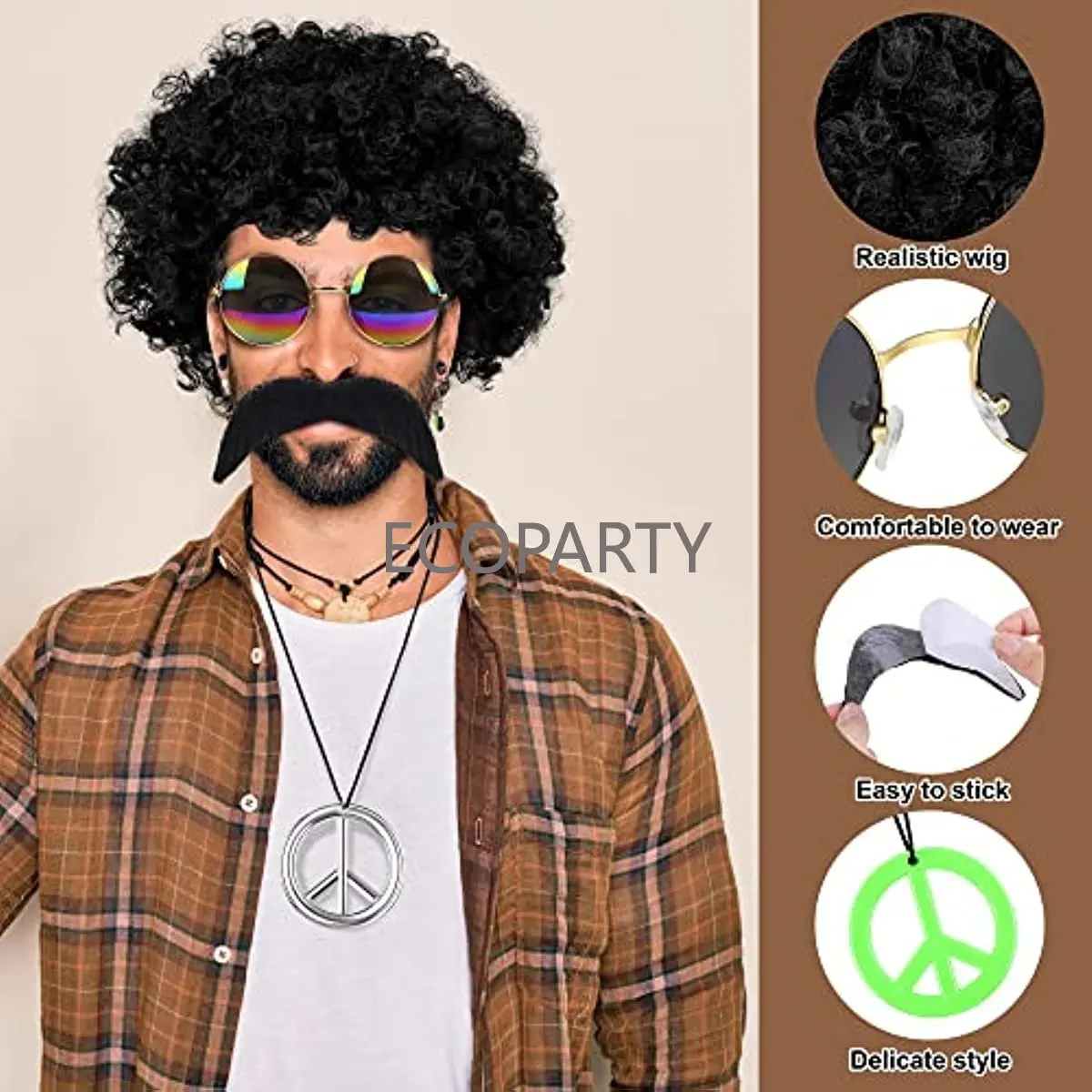 Accessori per costumi hippie S - Women'S Accessories In The 60S recensione e prezzo