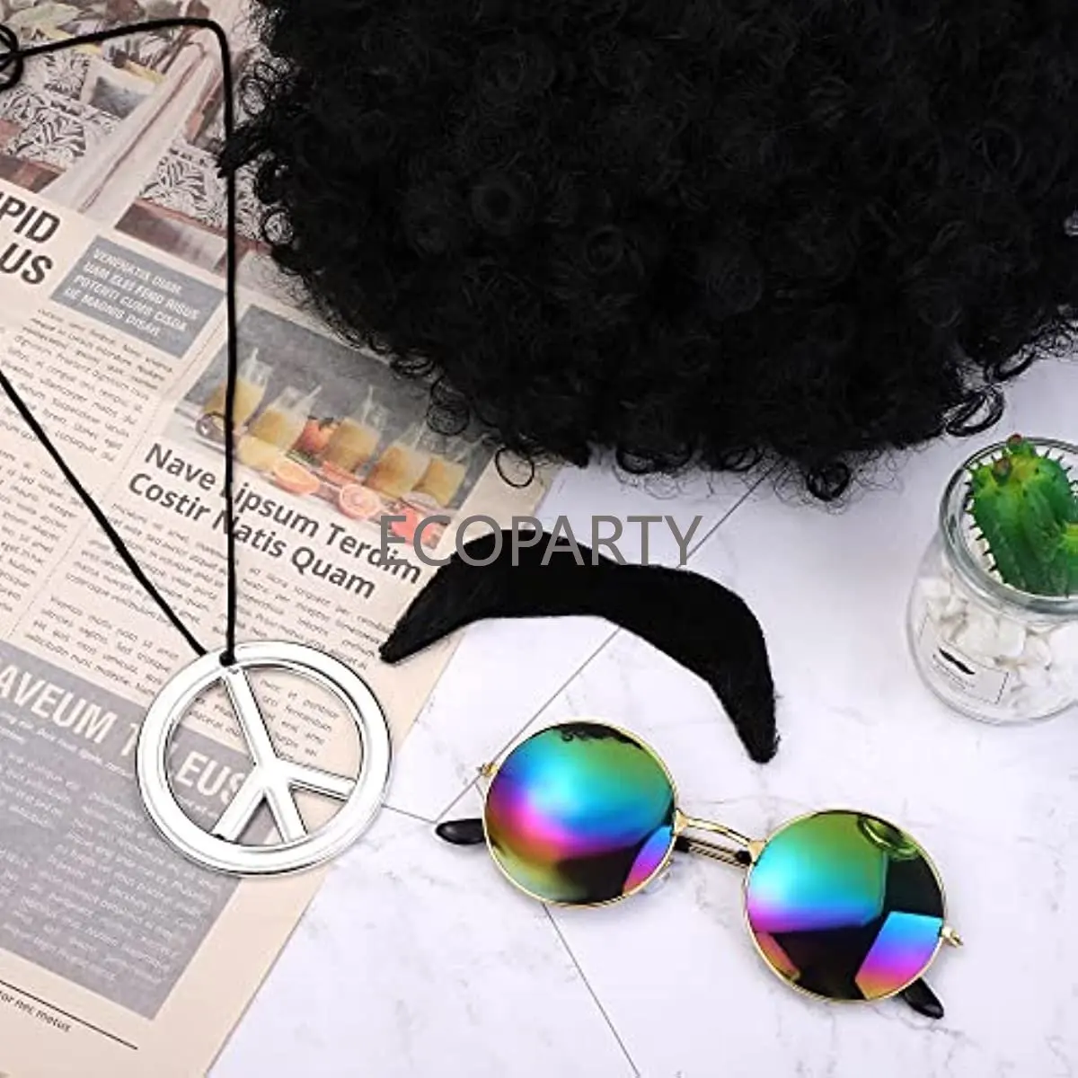 Accessori per costumi hippie S - Women'S Accessories In The 60S recensione e prezzo