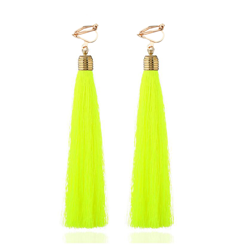 12 cm & 5.1 ''Lungo Nappa Fibr - Tassel Earrings Boho recensione e prezzo
