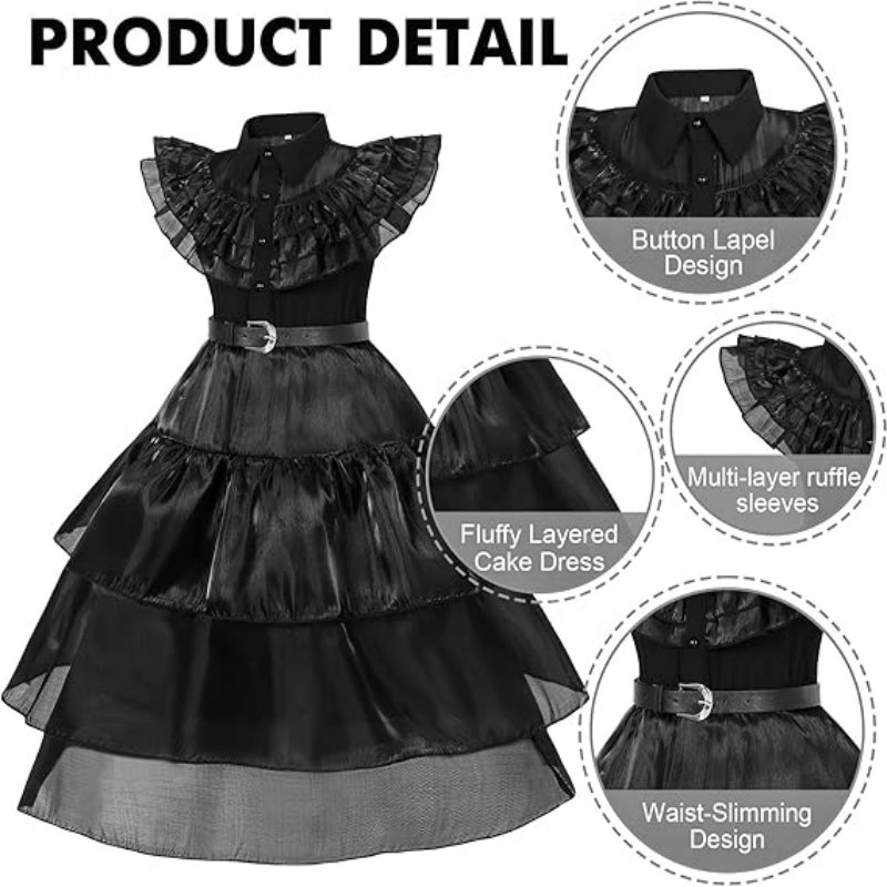 Vestito da Strega Nera per Bam - Women'S Accessories Clothing recensione e prezzo