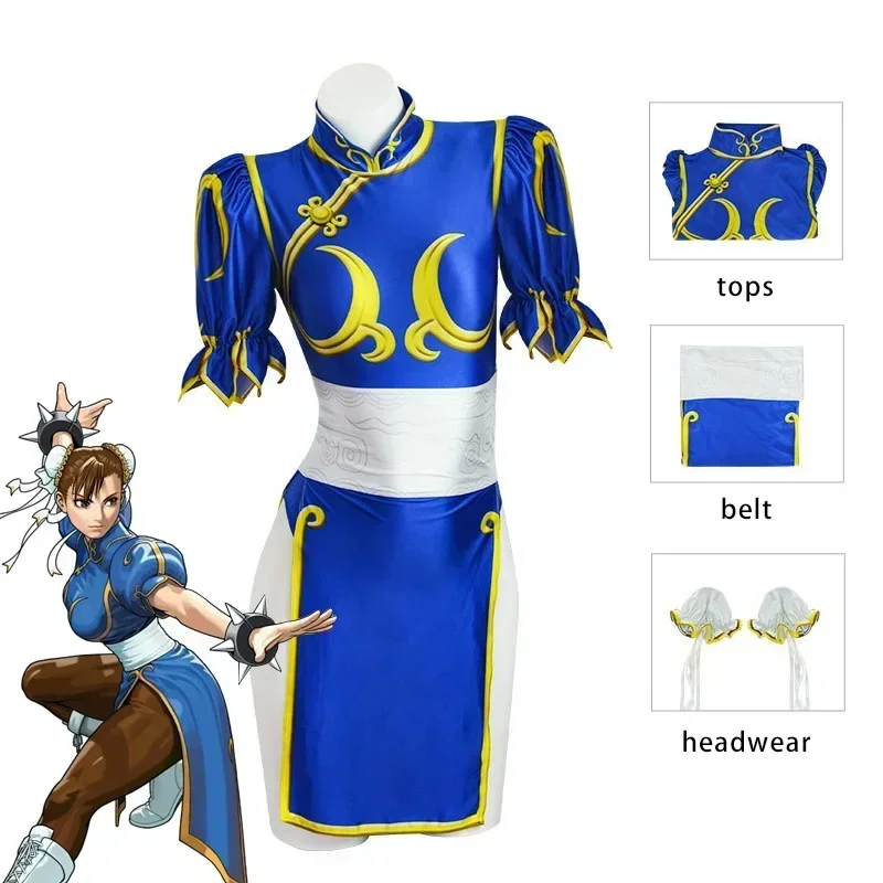 Costume da Cosplay Chun Li di  - Women'S Accessories Clothing recensione e prezzo