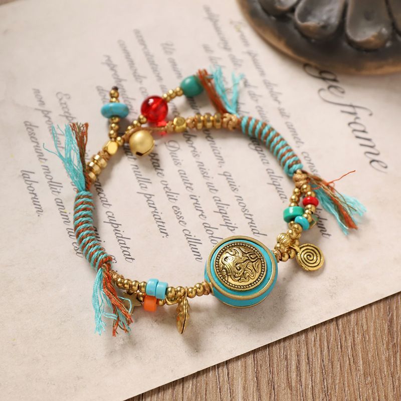 Bracciale intrecciato retrò ti - Women Accessories Nepal recensione e prezzo