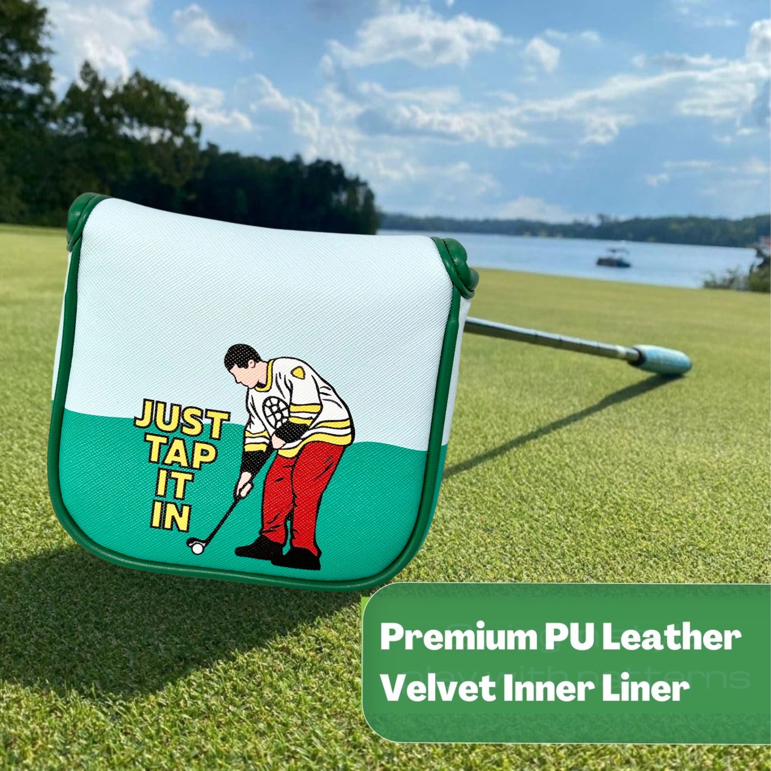 Funny PU Leather Golf Putter C - Women'S Essential Accessories recensione e prezzo