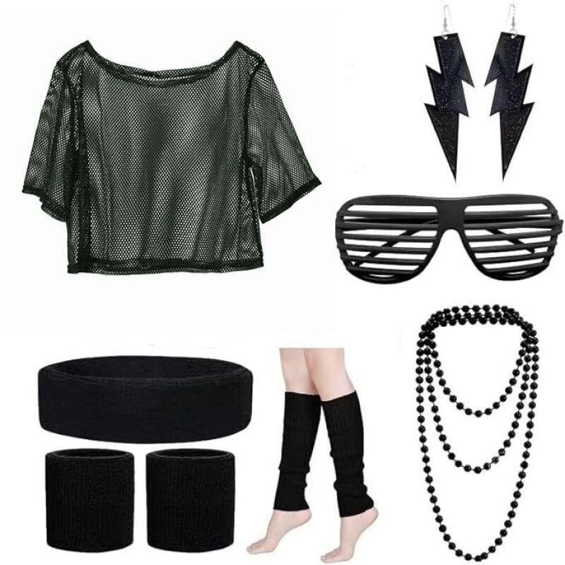 Set Costume Hippie Anni '80, T - Women Accessories Earrings recensione e prezzo
