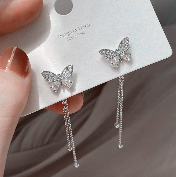Nuovo temperamento coreano lun - Tassel Earrings Boho recensione e prezzo