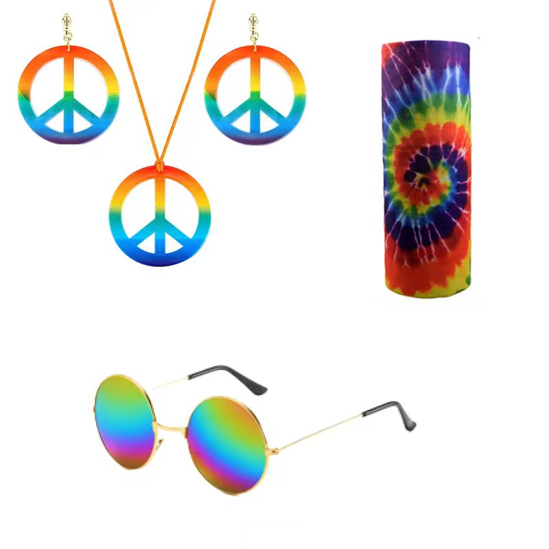 PESENAR Set costume hippie Occ - Women'S Accessories In The 60S recensione e prezzo