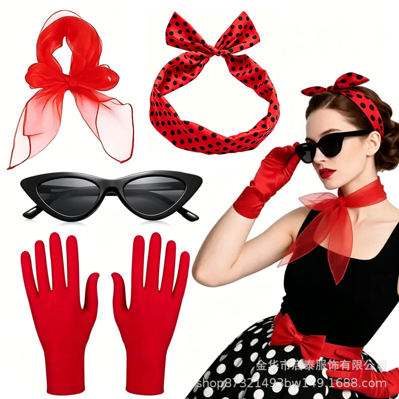 Costume da Donna Anni '50 e '6 - Women'S Accessories In The 60S recensione e prezzo