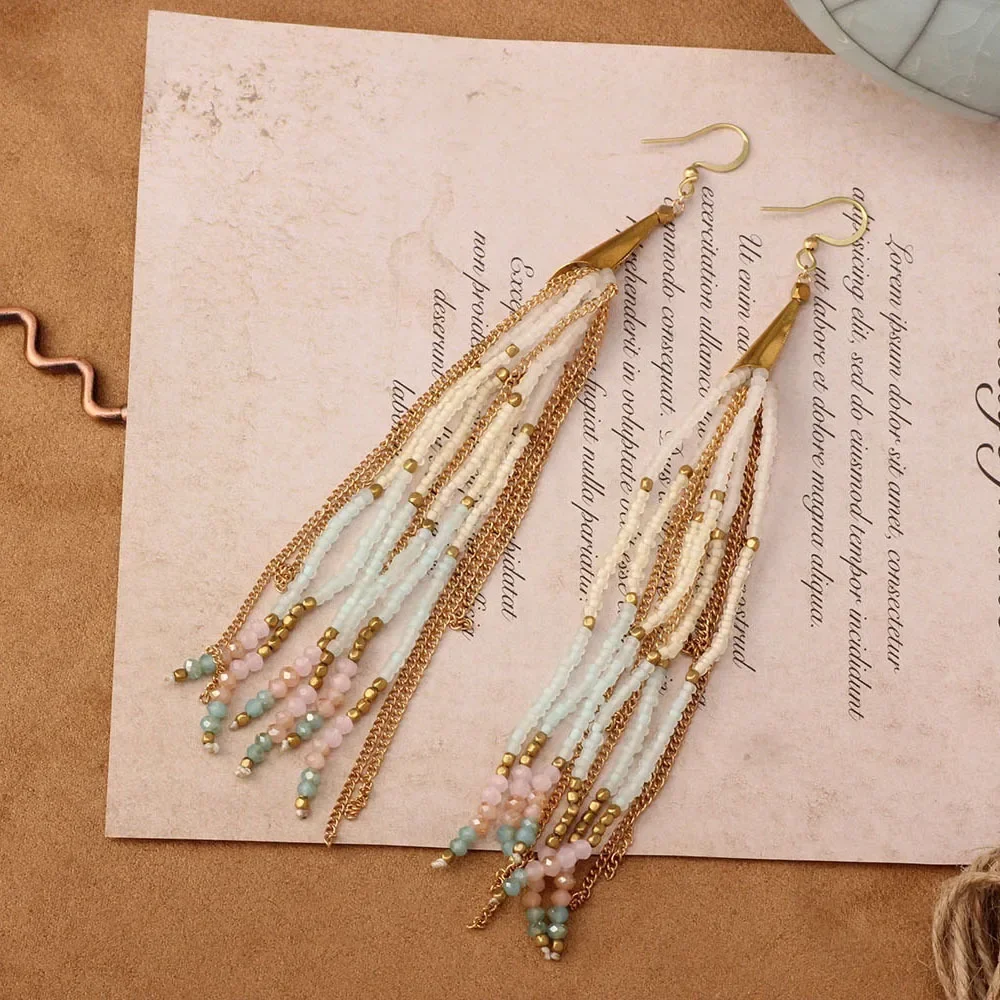Orecchini con perline Nation T - Tassel Earrings Boho recensione e prezzo